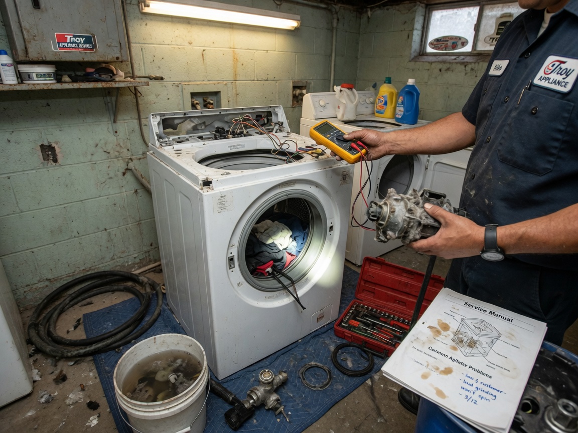 Washing Machine Repair: Common Issues and Solutions